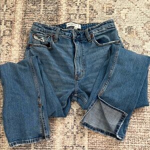 Abercrombie & fitch skinny high rise curve love